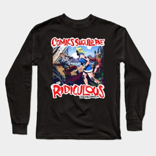 Comics Should Be Ridiculous: Dick Giordano Long Sleeve T-Shirt